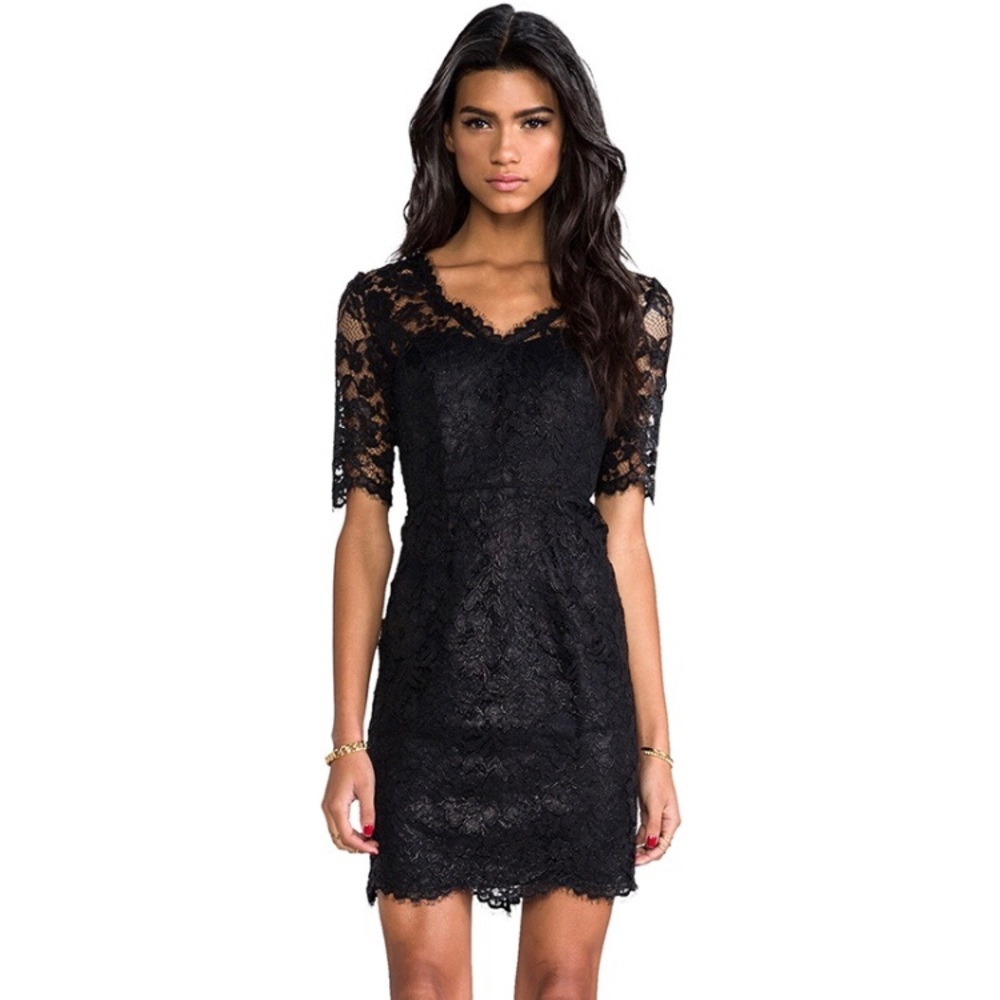 Shoshanna Lace Daria dress